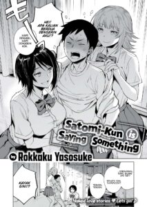 Satomi-kun is Saying Something